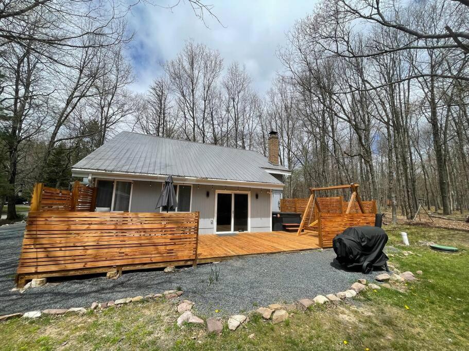 Modern Home Near Lake W Hottub, Game Room, Fireplace Albrightsville Dış mekan fotoğraf